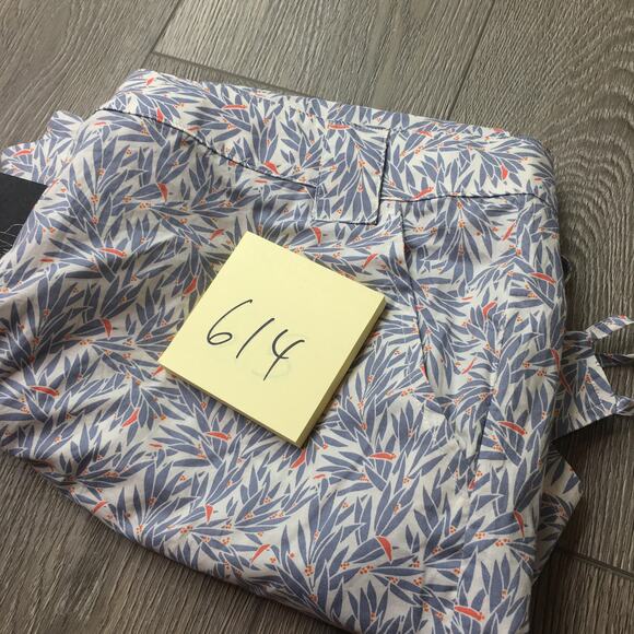 NWT Nightwalker Summer of Lover Romper Floral V Neck Zip 100% Cotton Blue Large - Picture 10 of 10